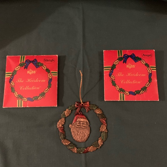 Set of 3 Vintage 1990’s RUSS Heirloom Collection Ornaments - Picture 3 of 6